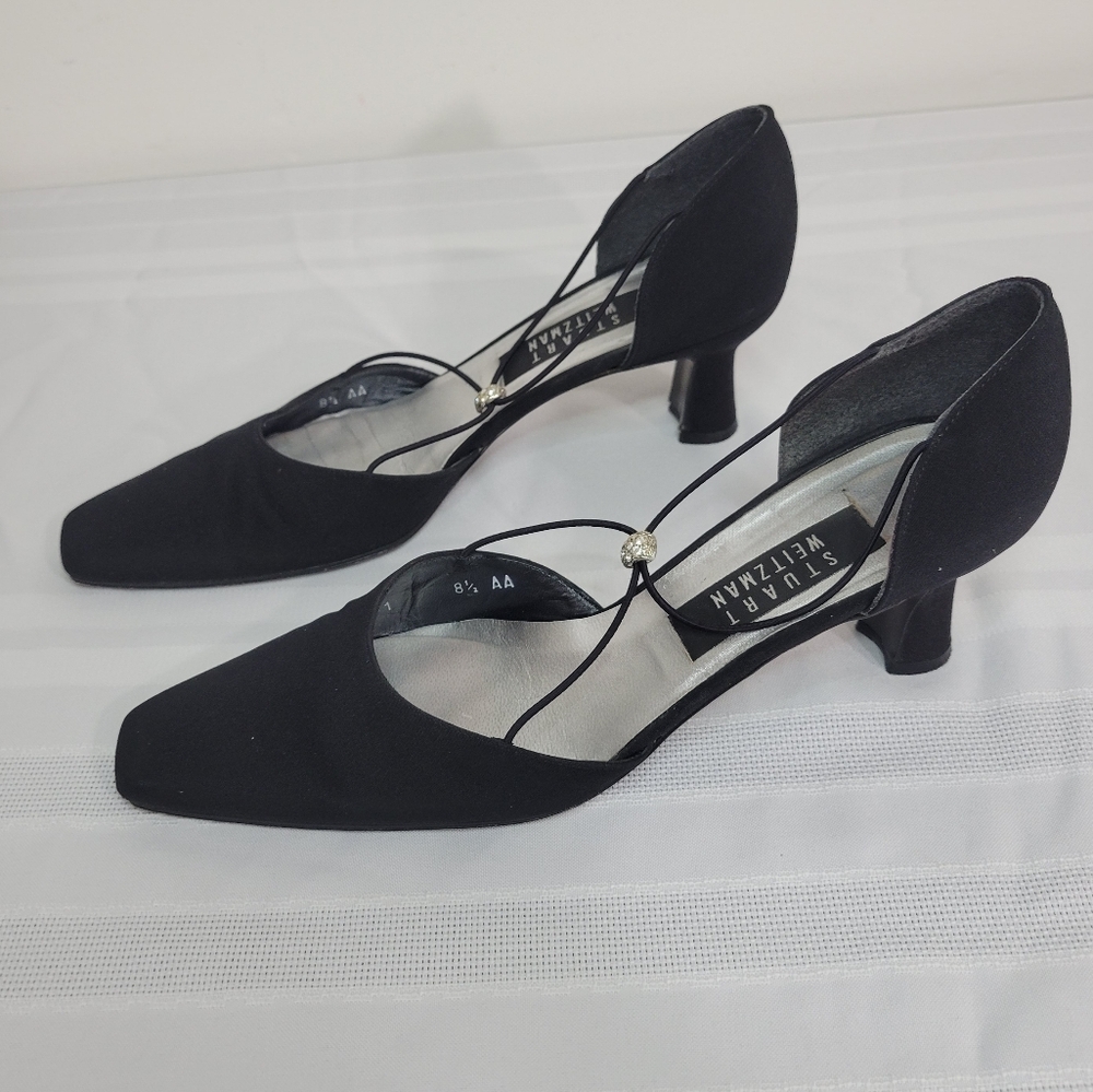 Stuart Weitzman Black Women's Heels 8.5 AA